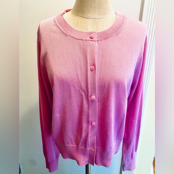 On 34th
Women's Solid Crewneck Cardigan, Created for Macy's, NWOT, XL - Picture 2 of 8